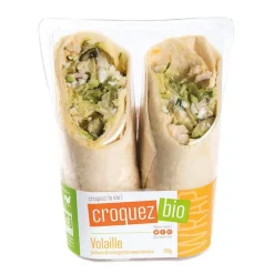 Wrap de volaille bio x 2 Étape bio - 150 g
