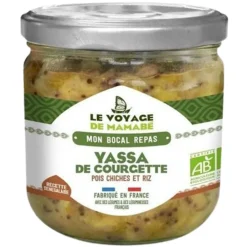 Yassa de courgettes et riz bio Le voyage de Mamabé - 330 g