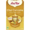 Yogi Tea Chaï curcuma en boîte carton de 17 sachets