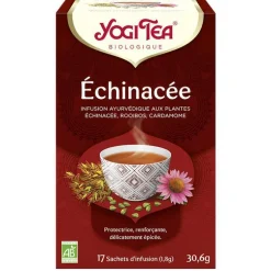 Yogi Tea Echinacea – La boîte de 17 sachets