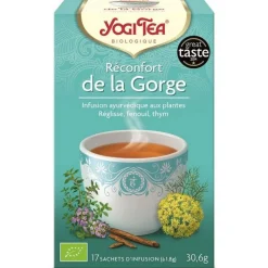 Yogi Tea Réconfort de la gorge - 17 sachets