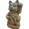 Zen Déco Fortune Cat Résine 8,5x8,5x12,6 cm
