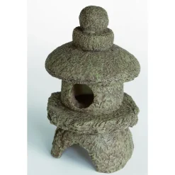 Zen Déco Pagoda Résine 10,9x10,9x19 cm